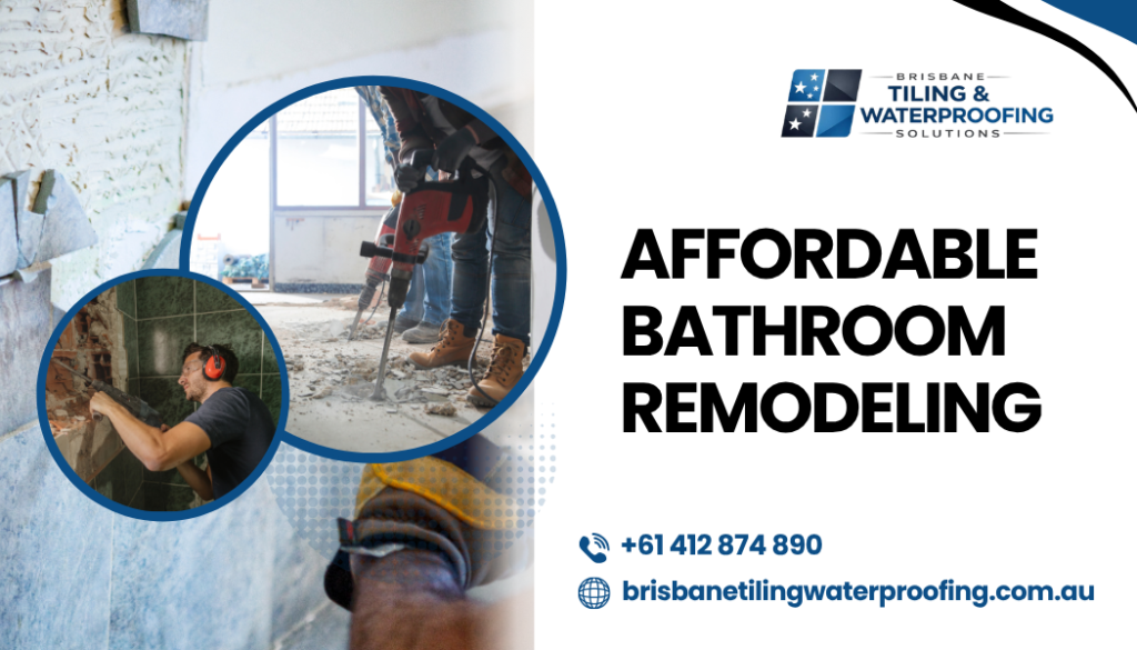 Affordable Bathroom Remodeling